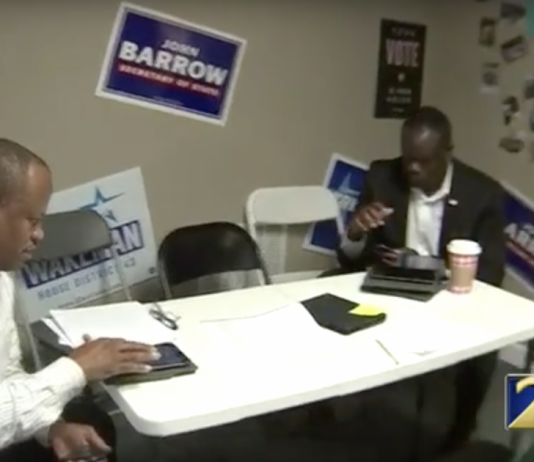 Stacey Abrams Campaign is PHONE BANKING And SENDING TEXTS To Find Ballots