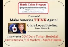 Clare Lopez News Briefing – COVID19/Turkey, Hezbollah, and Venezuela / Oil – Saudi & Russia