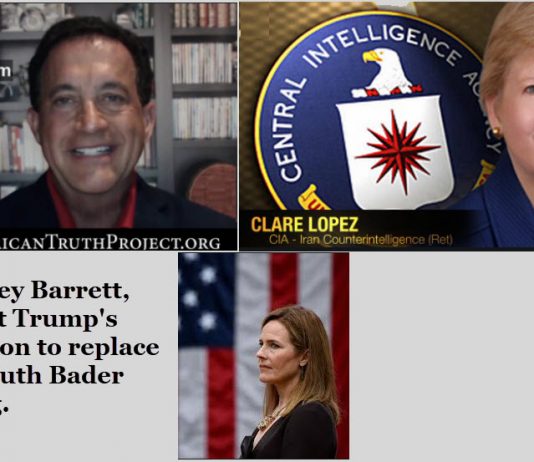 Radio: American Truth Project, Barry Nussbaum with Clare Lopez – Discuss Amy Coney Barrett