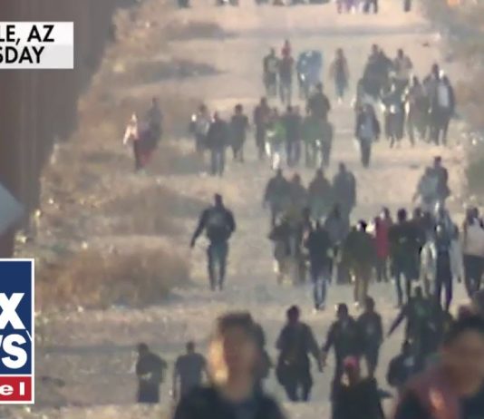 12,000 Illegals in ONE DAY! ‘Nonstop flow’ of adult male migrants overwhelms border agents