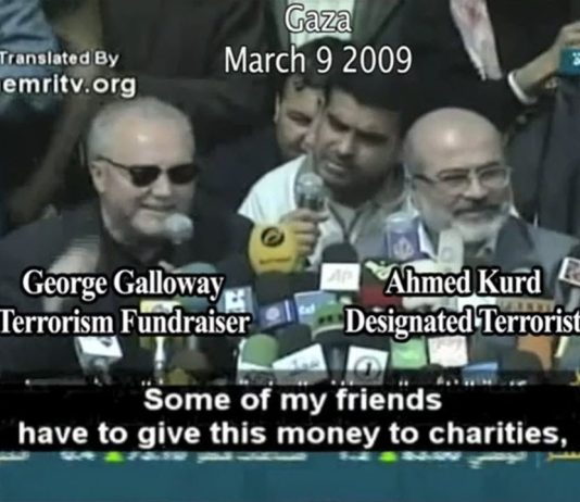 UNBELIEVABLE! JEW-HATER, GEORGE GALLOWAY, FORMER BRITISH MP, HAS BEEN RE-ELECTED TO PARLIAMENT! WATCH “GALLOWAY BUSTED” OUR 2014 INVESTIGATION.