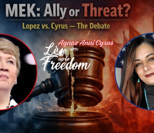 The MEK Debate: Clare Lopez vs. Aynaz Anni Cyrus